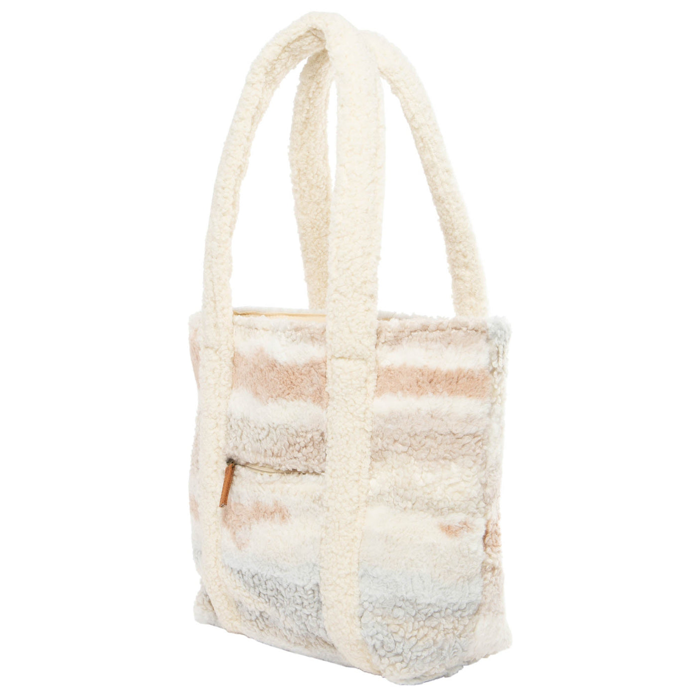 TOTE - Cuddle Up Faux Shearling Tote