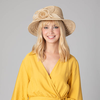 Women's Abaca Dressy Sun Hat-DRESS-San Diego Hat Company