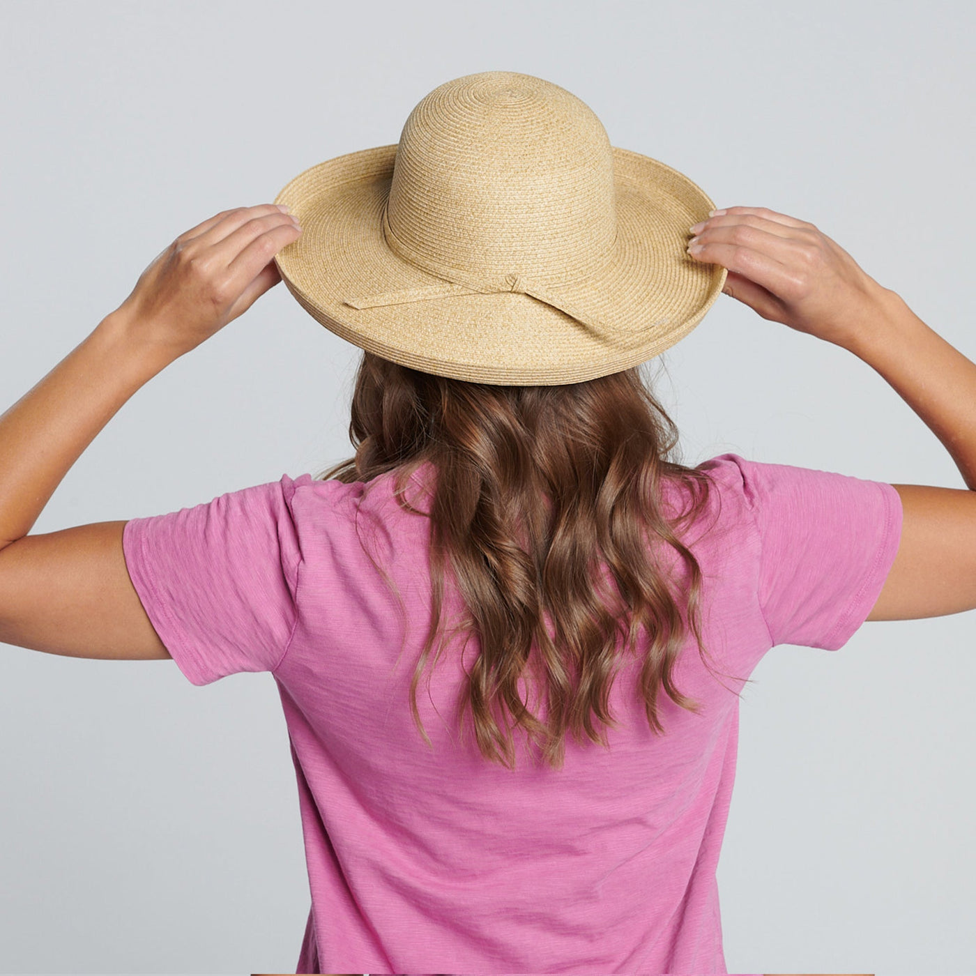 SUN BRIM - Women's Classic Paperbraided Sun Hat