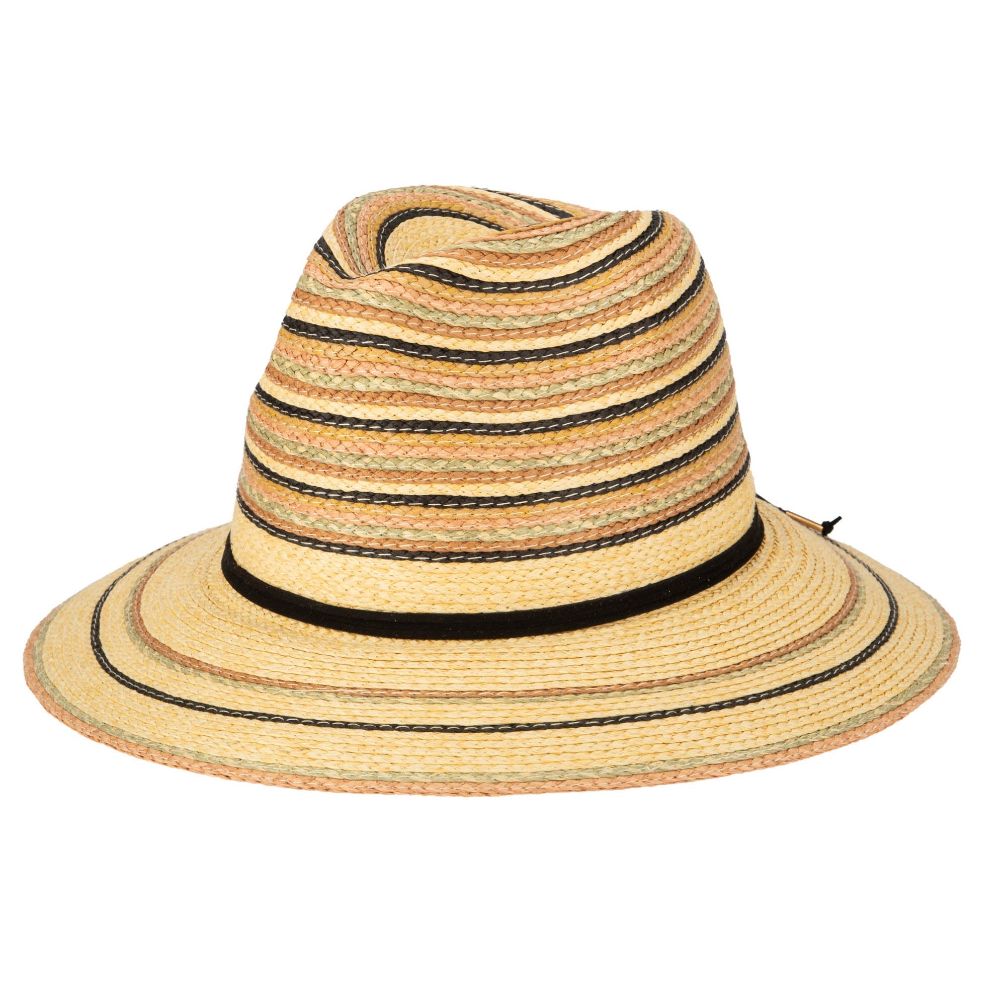 Paper Braid Sheer Down Brim Hat