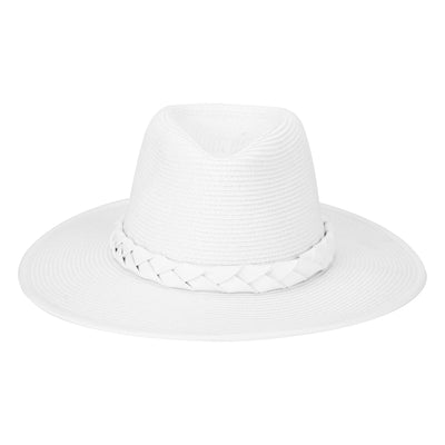 Looker Fedora - Ultrabraided Fedora With Braided Faux Band