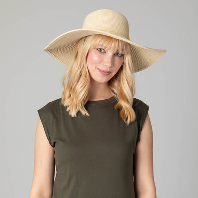 Women's Water Repellent Floppy Hat with Tie-SUN BRIM-San Diego Hat Company