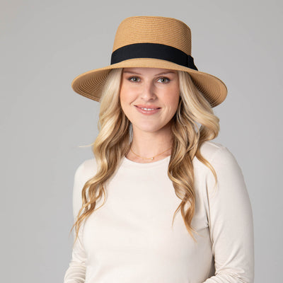 Women's Ultrabraid Gambler with Bow-GAMBLER-San Diego Hat Company