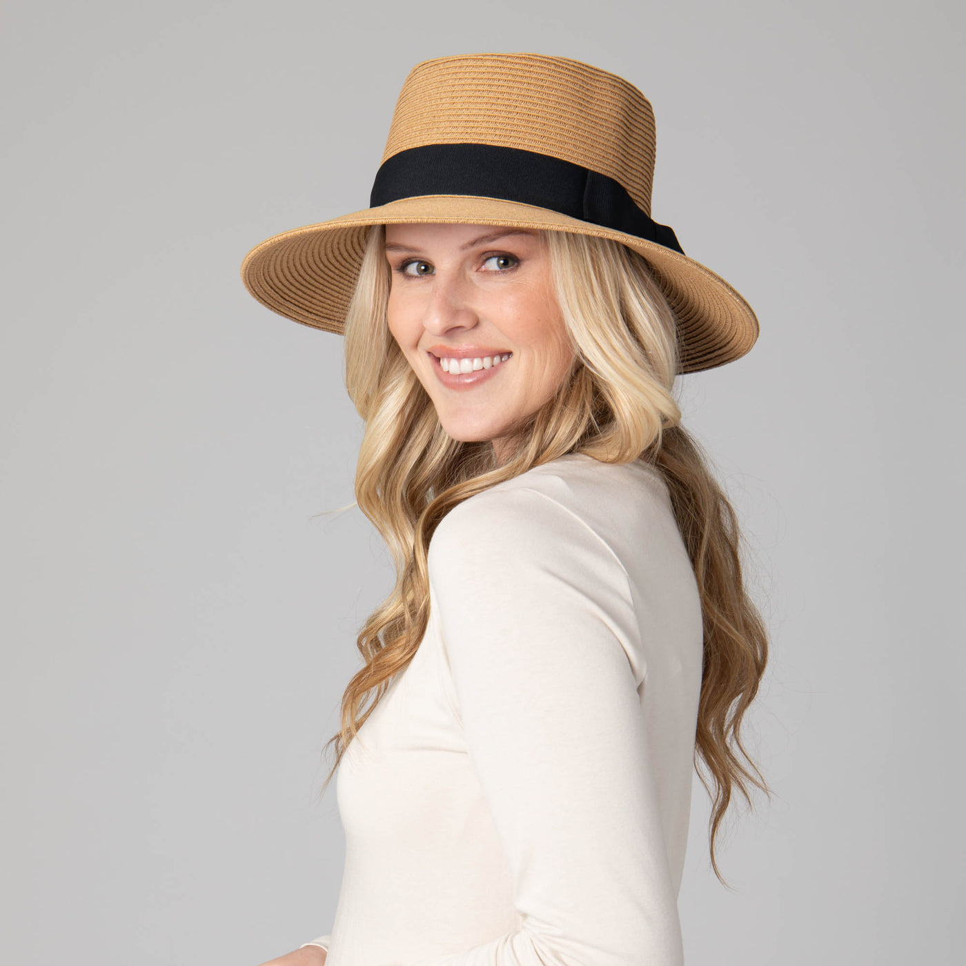 Women's Ultrabraid Gambler with Bow-GAMBLER-San Diego Hat Company