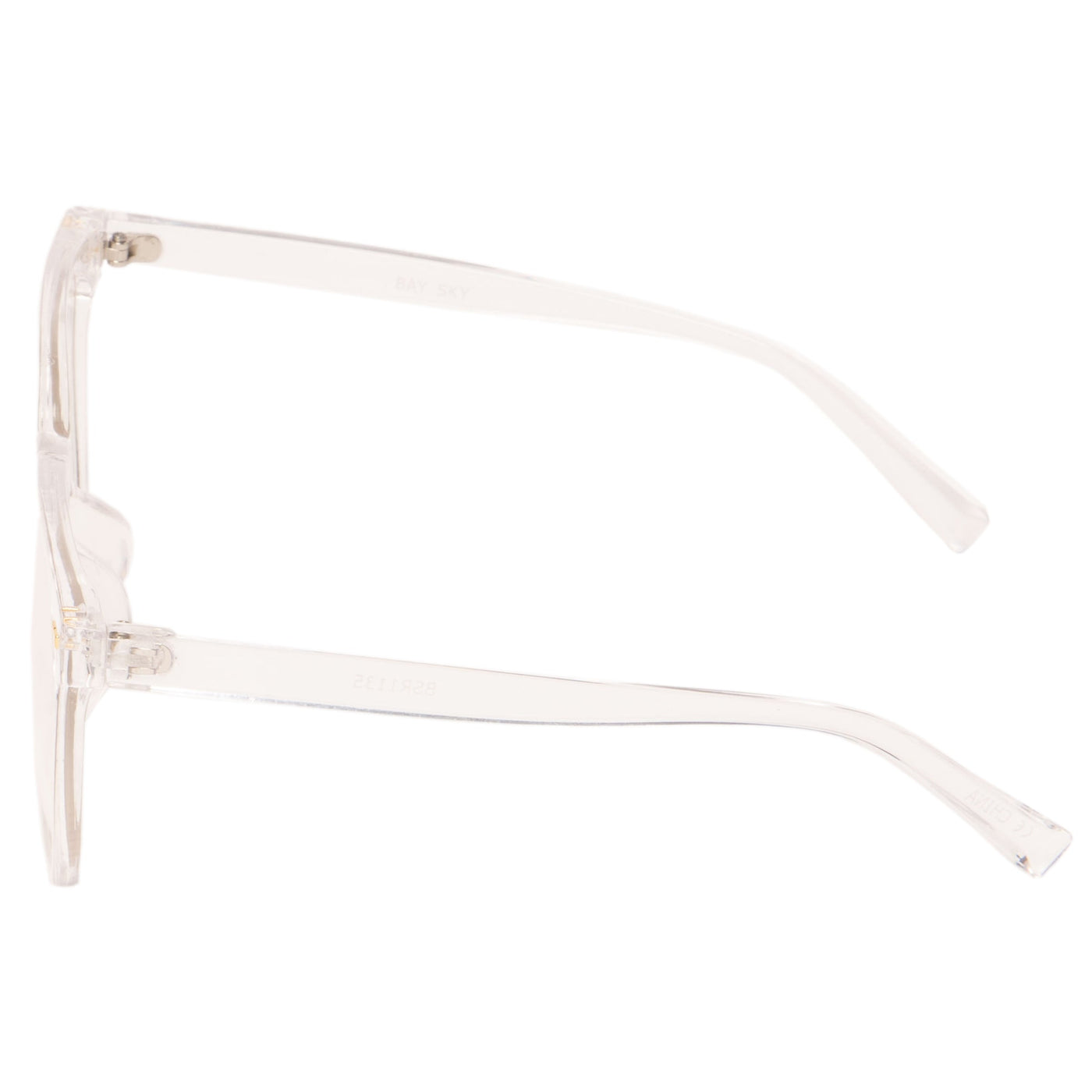GLASSES - Women's Clear Plastic Glasses With Blue Light