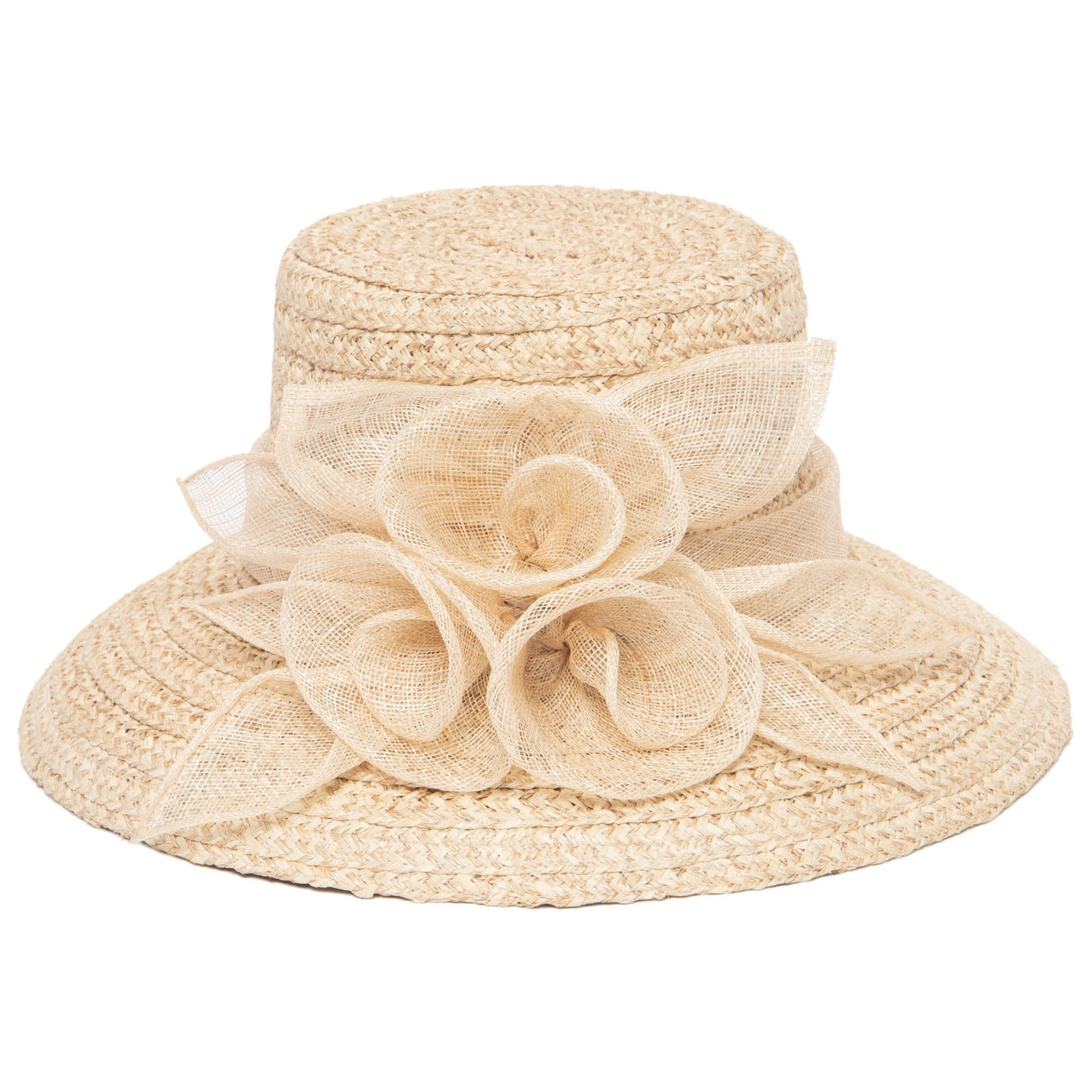 Women's Abaca Dressy Sun Hat (DRS1028)-DRESS-San Diego Hat Company