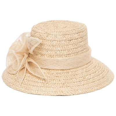 Women's Abaca Dressy Sun Hat (DRS1028)-DRESS-San Diego Hat Company