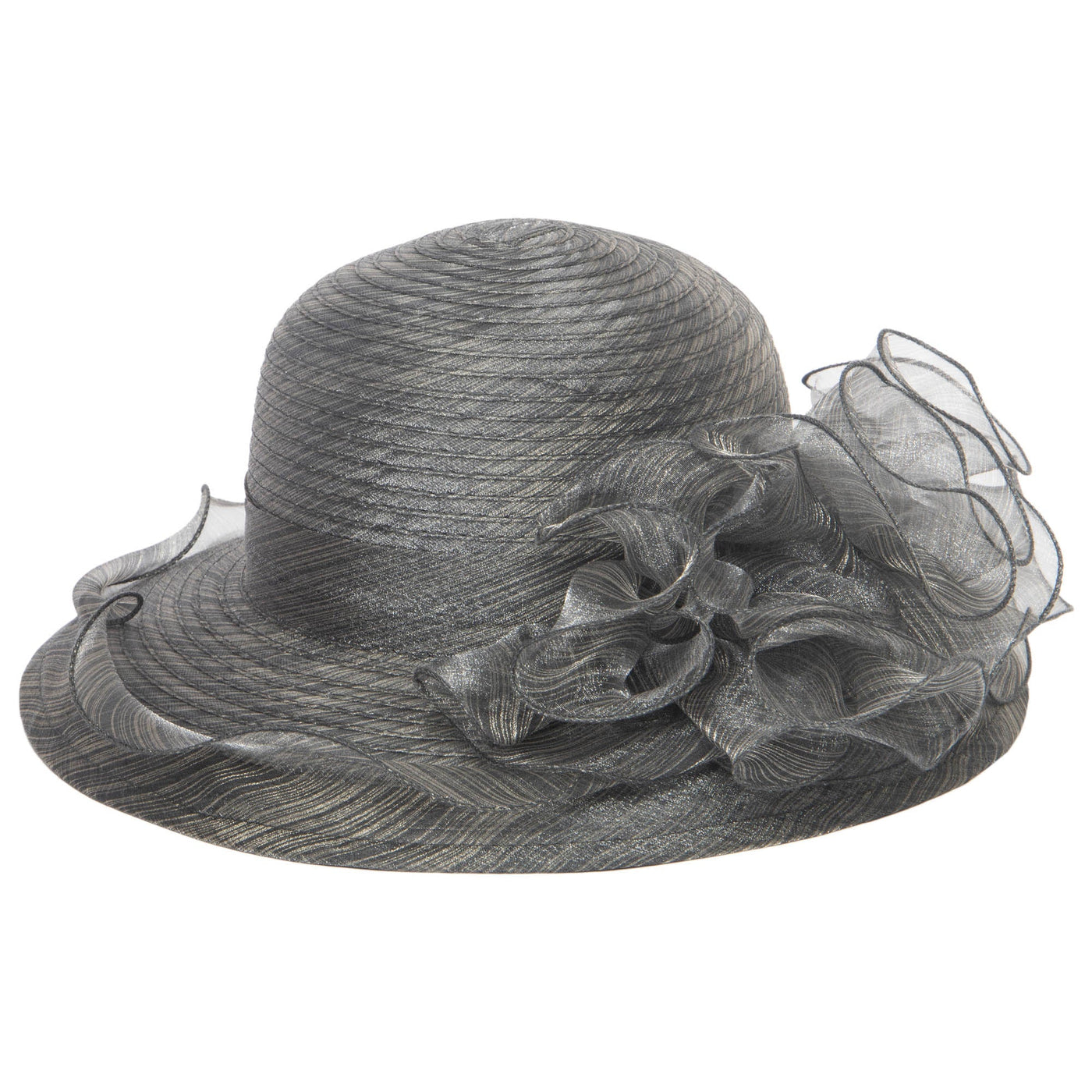 Women's Organza Mesh Dress Hat (DRS1030)-DRESS-San Diego Hat Company
