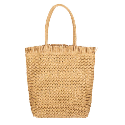 TOTE - Carefree - Paper Crochet Raw Edge Tote