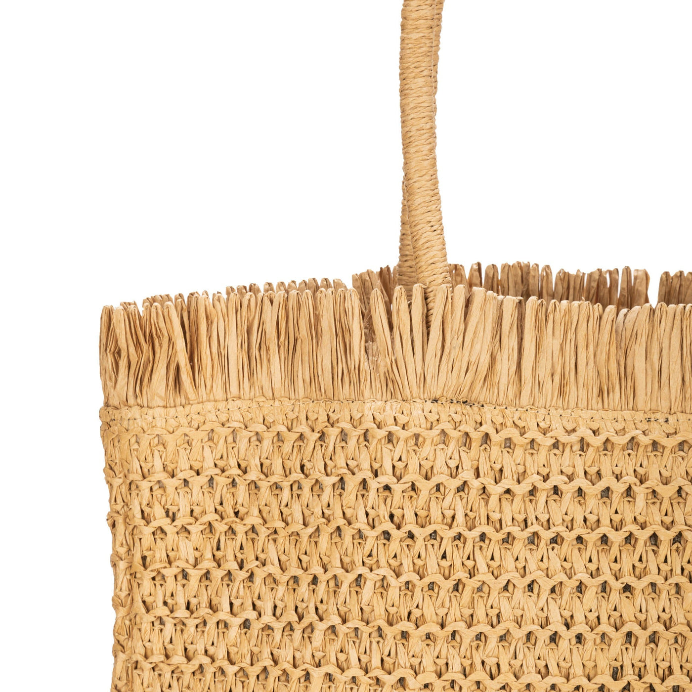 TOTE - Carefree - Paper Crochet Raw Edge Tote