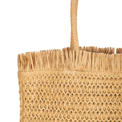 TOTE - Carefree - Paper Crochet Raw Edge Tote