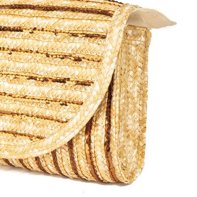 CLUTCH - Goldie Woven Clutch