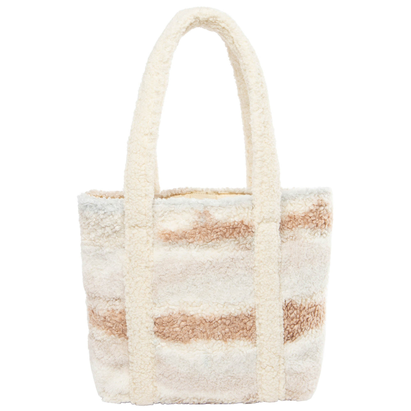 TOTE - Cuddle Up Faux Shearling Tote