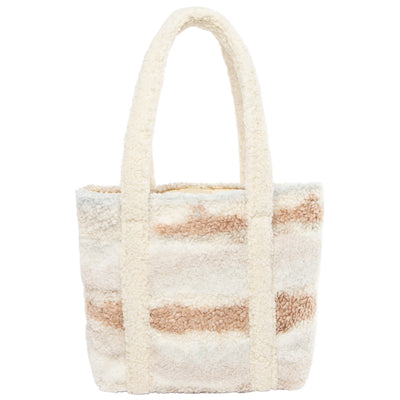TOTE - Cuddle Up Faux Shearling Tote