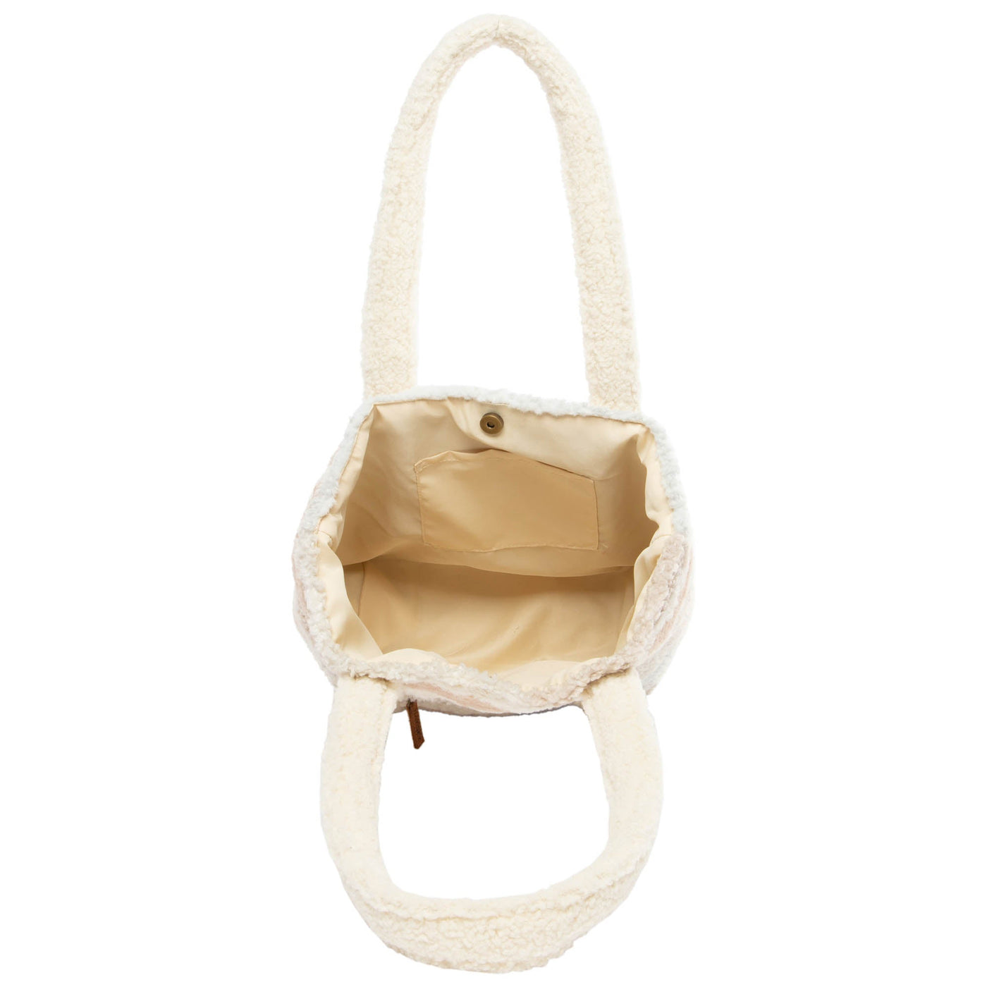 TOTE - Cuddle Up Faux Shearling Tote