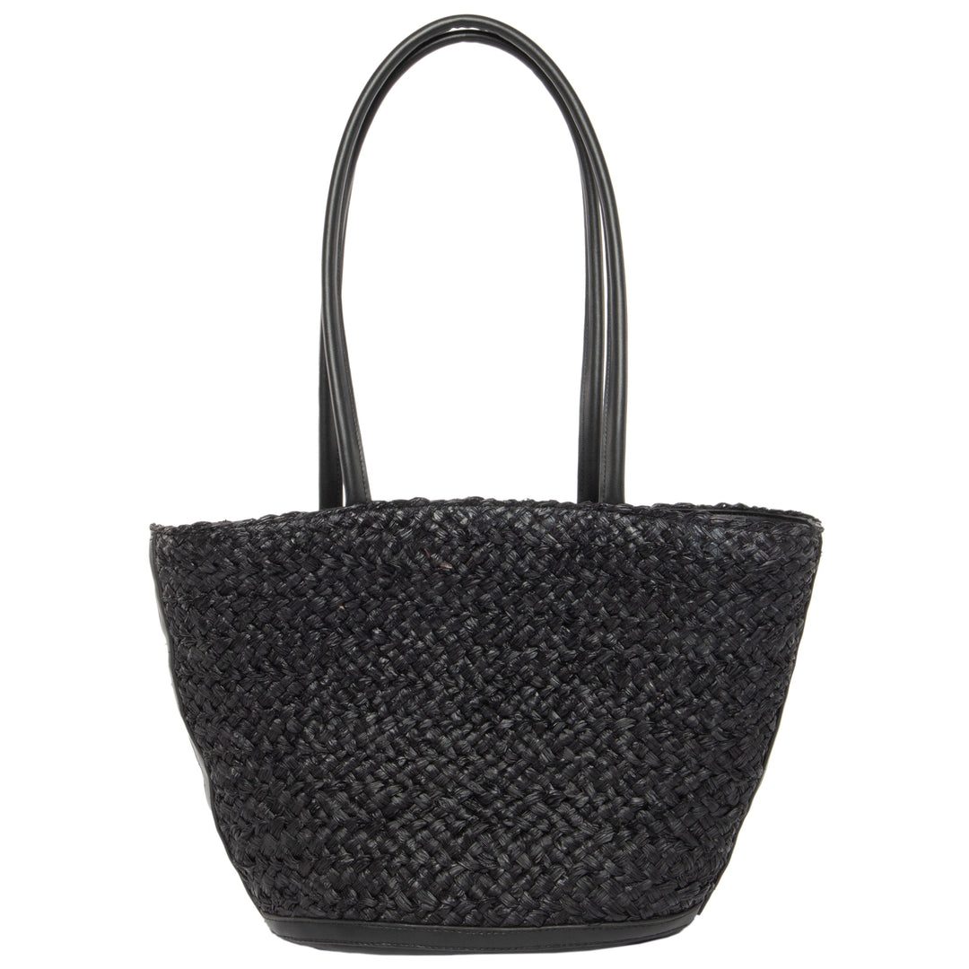 Maya - Raffia Structured Tote – San Diego Hat Company