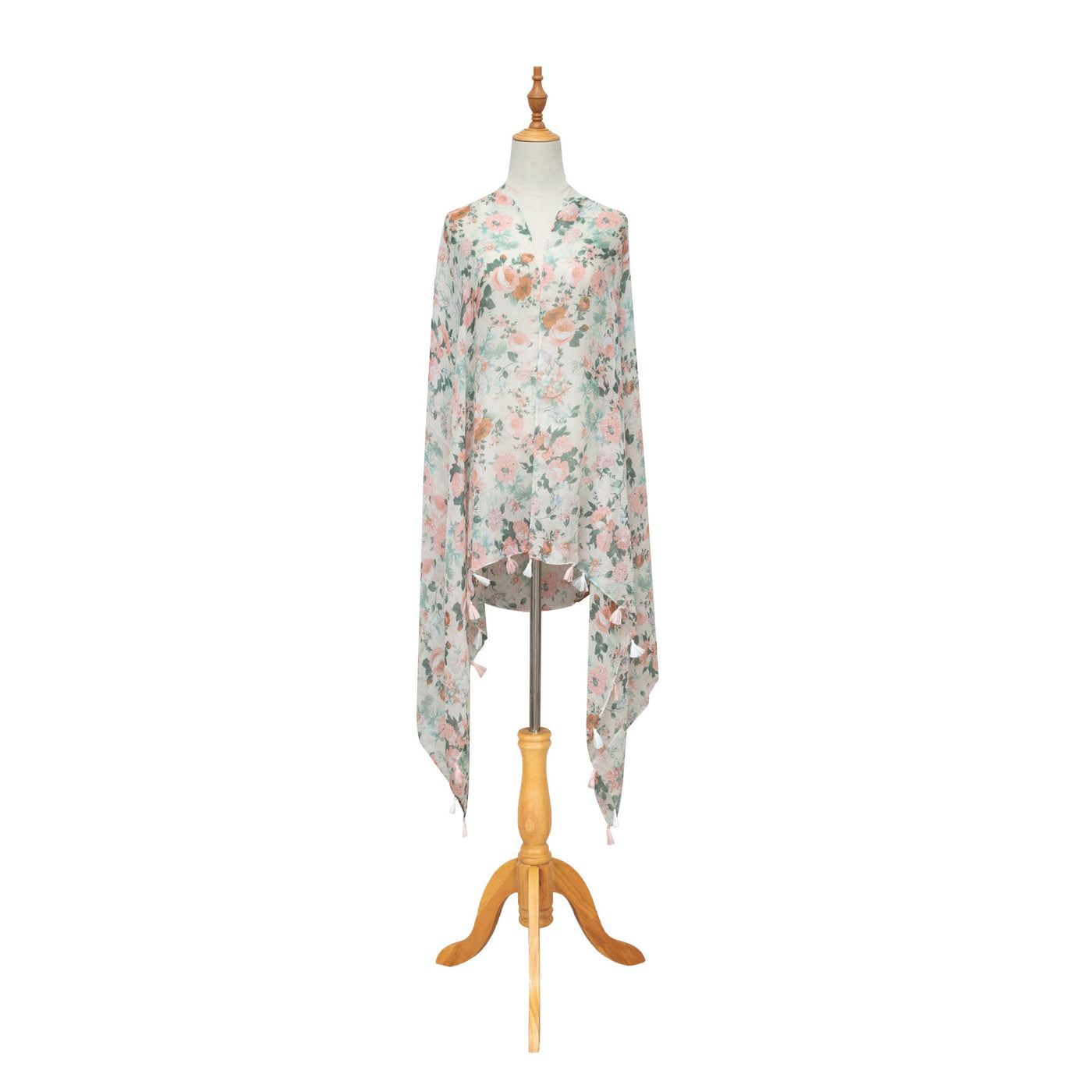 SCARF - Botanical Gardens - Light Weight Woven Soft Floral Scarf