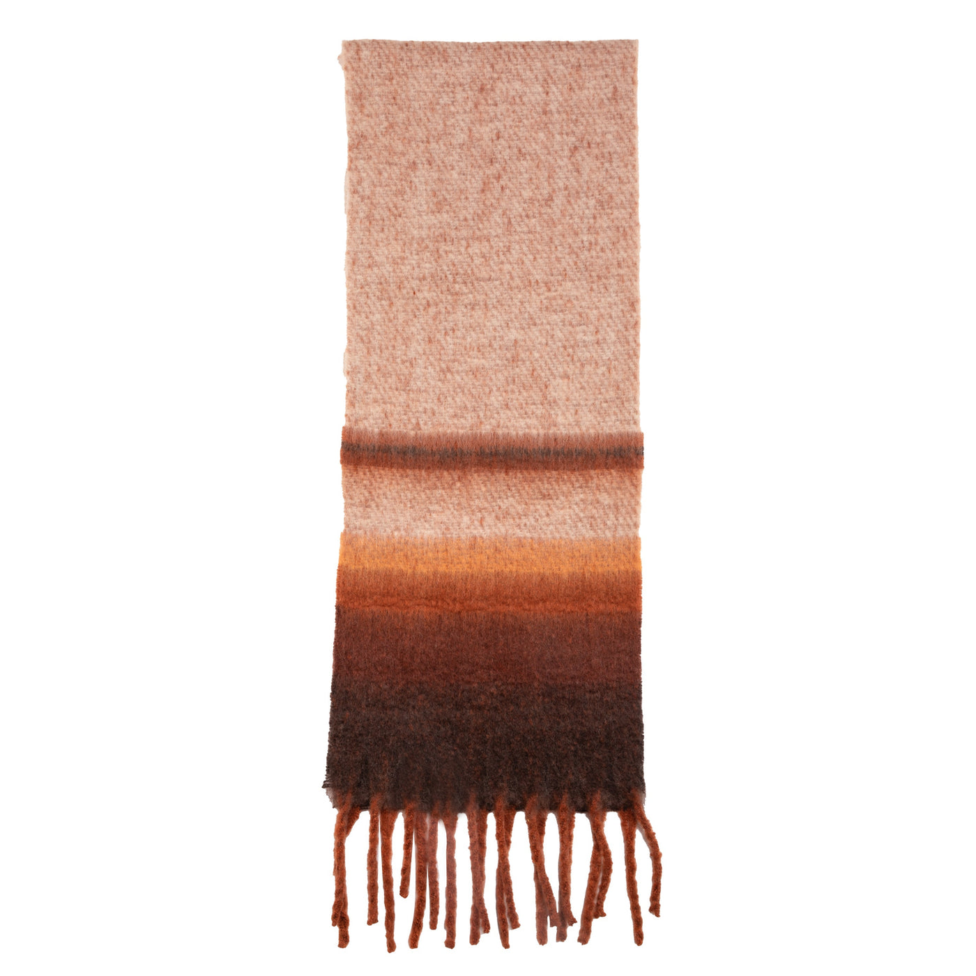 SCARF - Jessie - Women's Heavy Woven Stripe Scarf