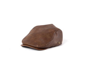 Men's Faux Leather Drivery by FRYE-Newsboy-San Diego Hat Company