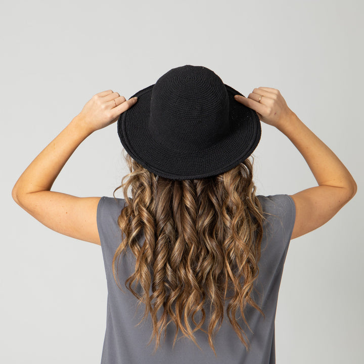 Sun Visor Hat Women San Diego Hat Company Women's Cotton Crochet