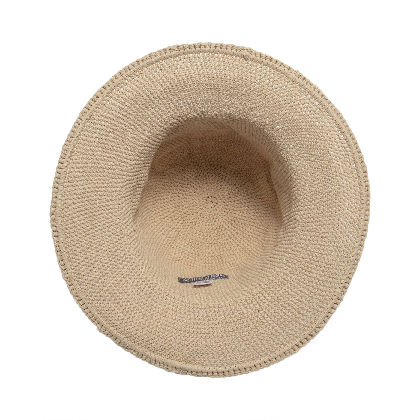 Women's Crocheted Brim Hat-CROCHET-San Diego Hat Company