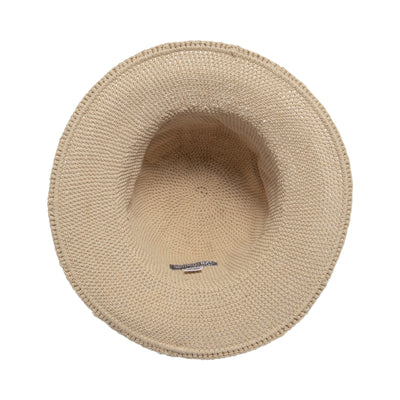 Women's Crocheted Brim Hat-CROCHET-San Diego Hat Company