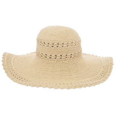 CROCHET - Women's Oversized Brim Crochet W/ Scalloped Edge