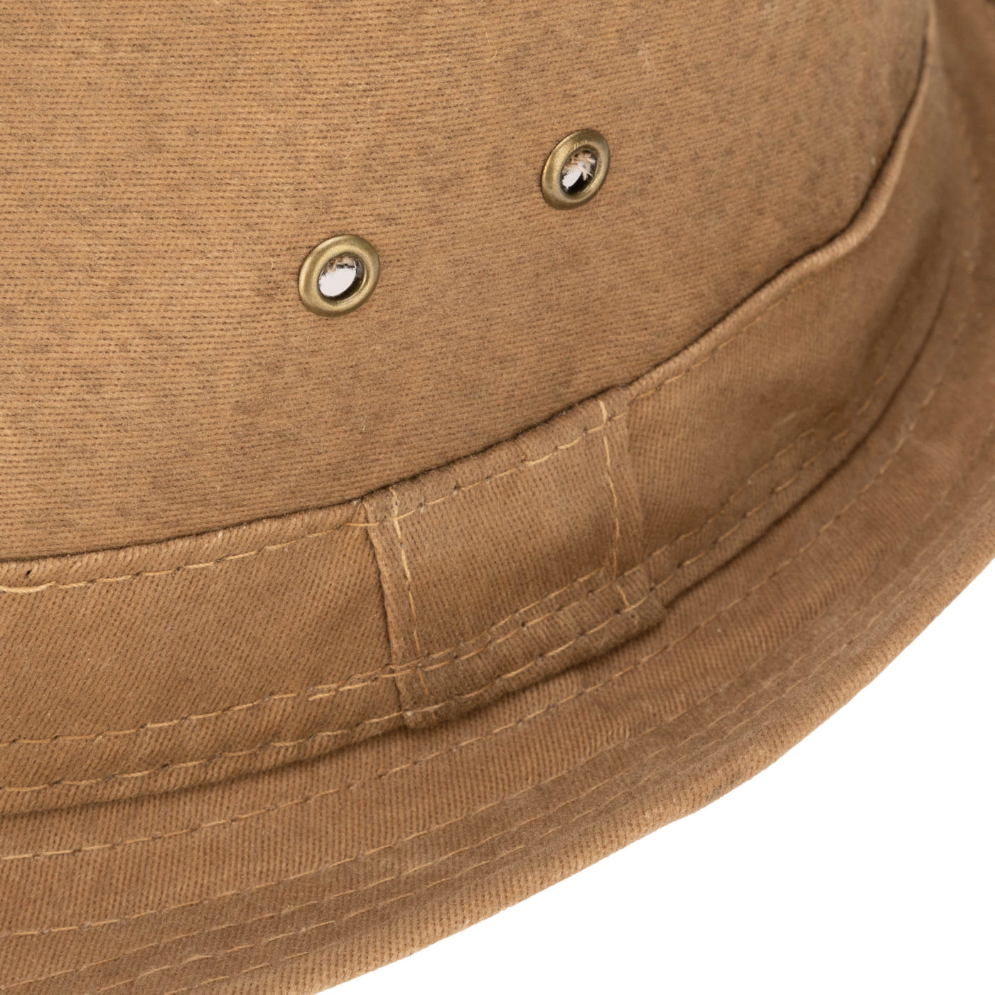 FEDORA - Mens Cut And Sew Waxed Cotton Stingy Brim Fedora