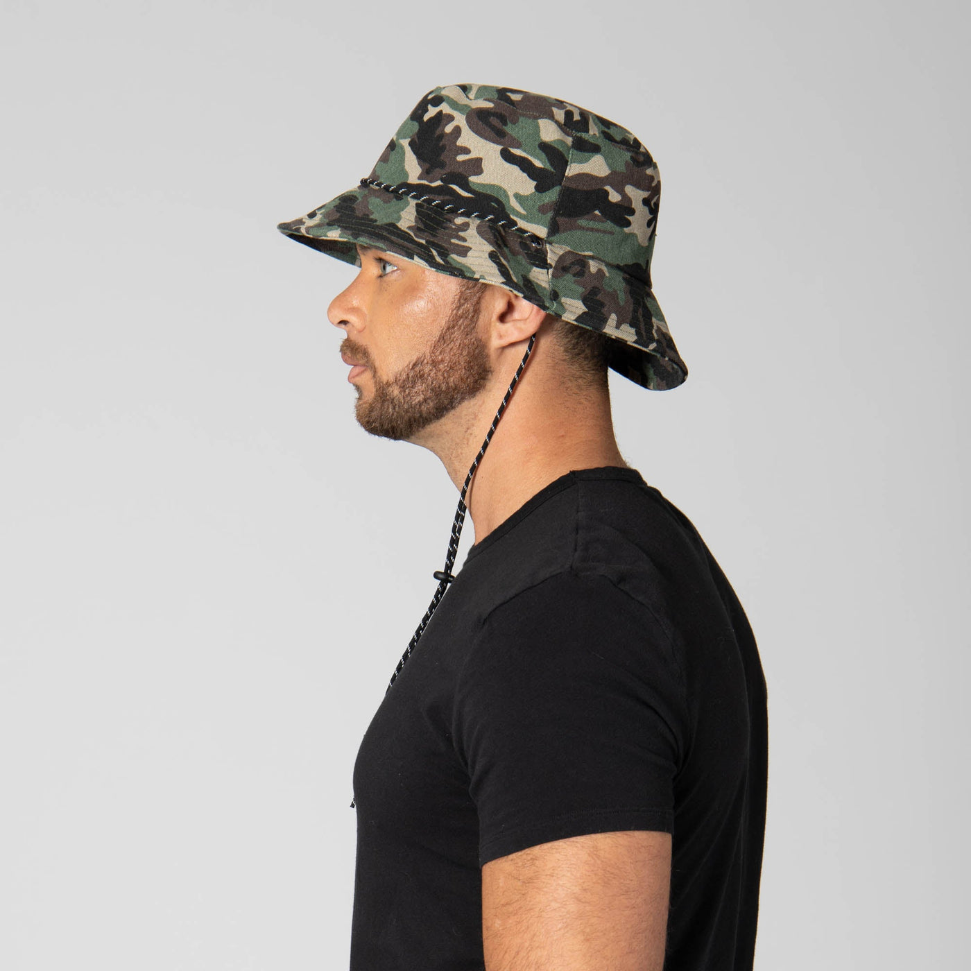 OUTDOOR - Camo Cut And Sew Sublimated Camo Print Bucket Hat