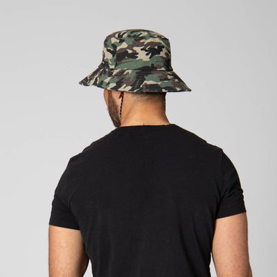 OUTDOOR - Camo Cut And Sew Sublimated Camo Print Bucket Hat