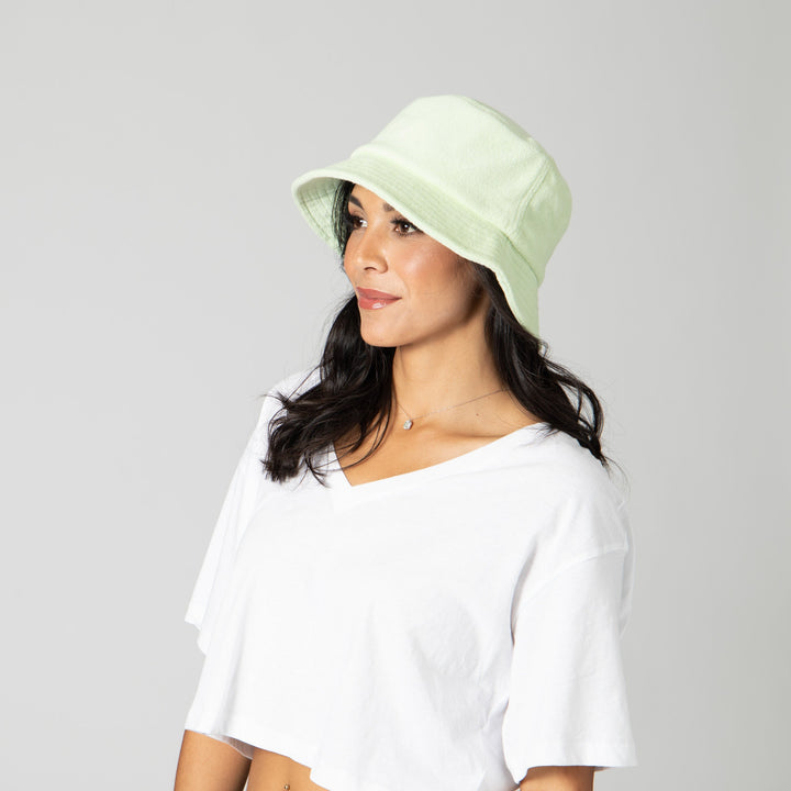【美品】　アリシアスタン　Terry Bucket Hat アリシアスタン 帽子 Terry Cloth Bucket Hat