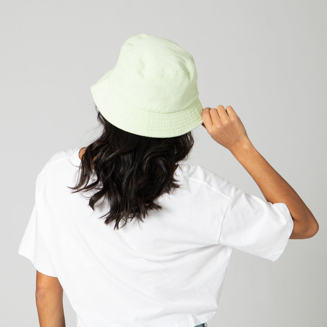 【新品タグ付】ALEXIASTAM Terry Bucket Hat Navy CTH1551OSBLU5_56d799aa-eab8-