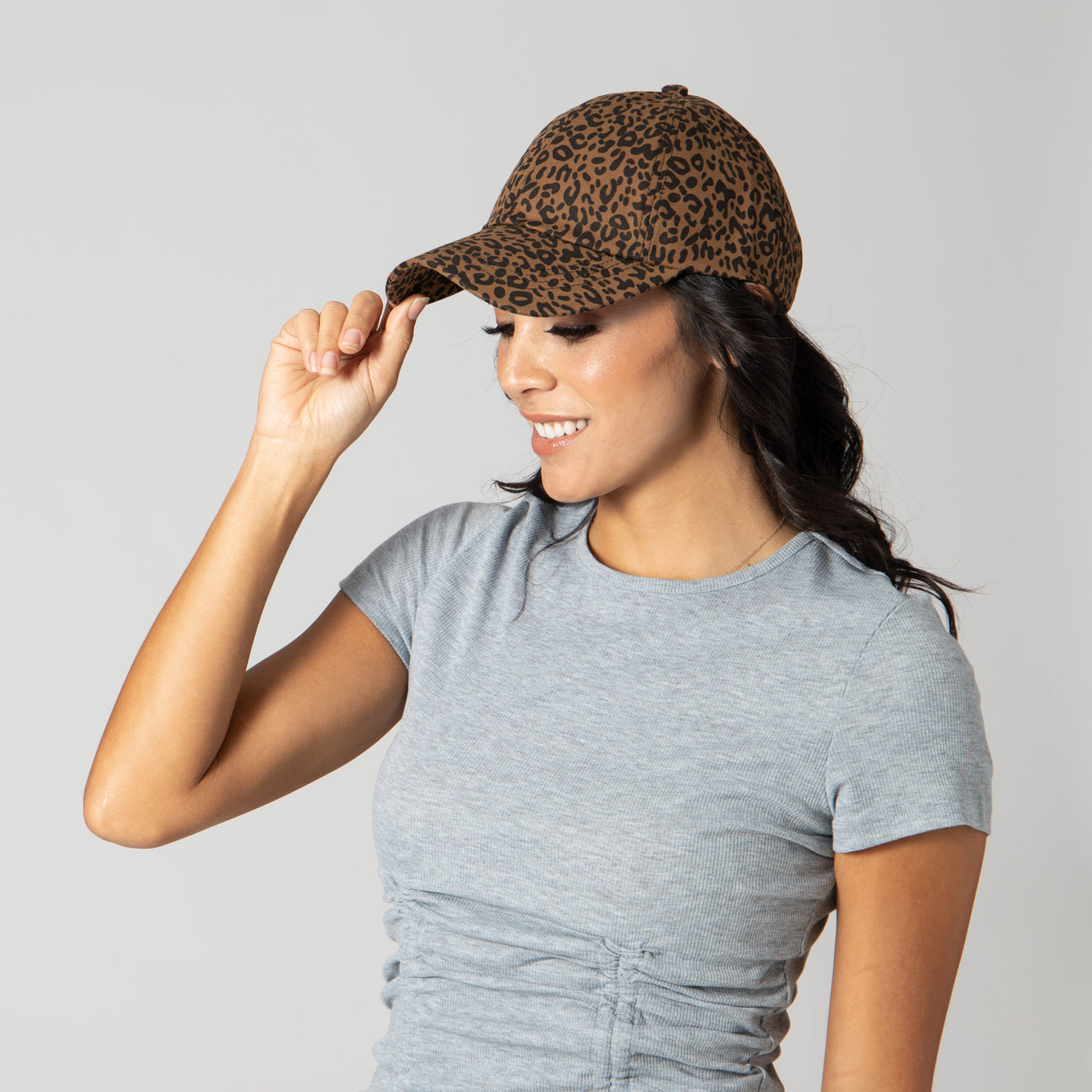 CAP - Women's Animal Print Ball Cap