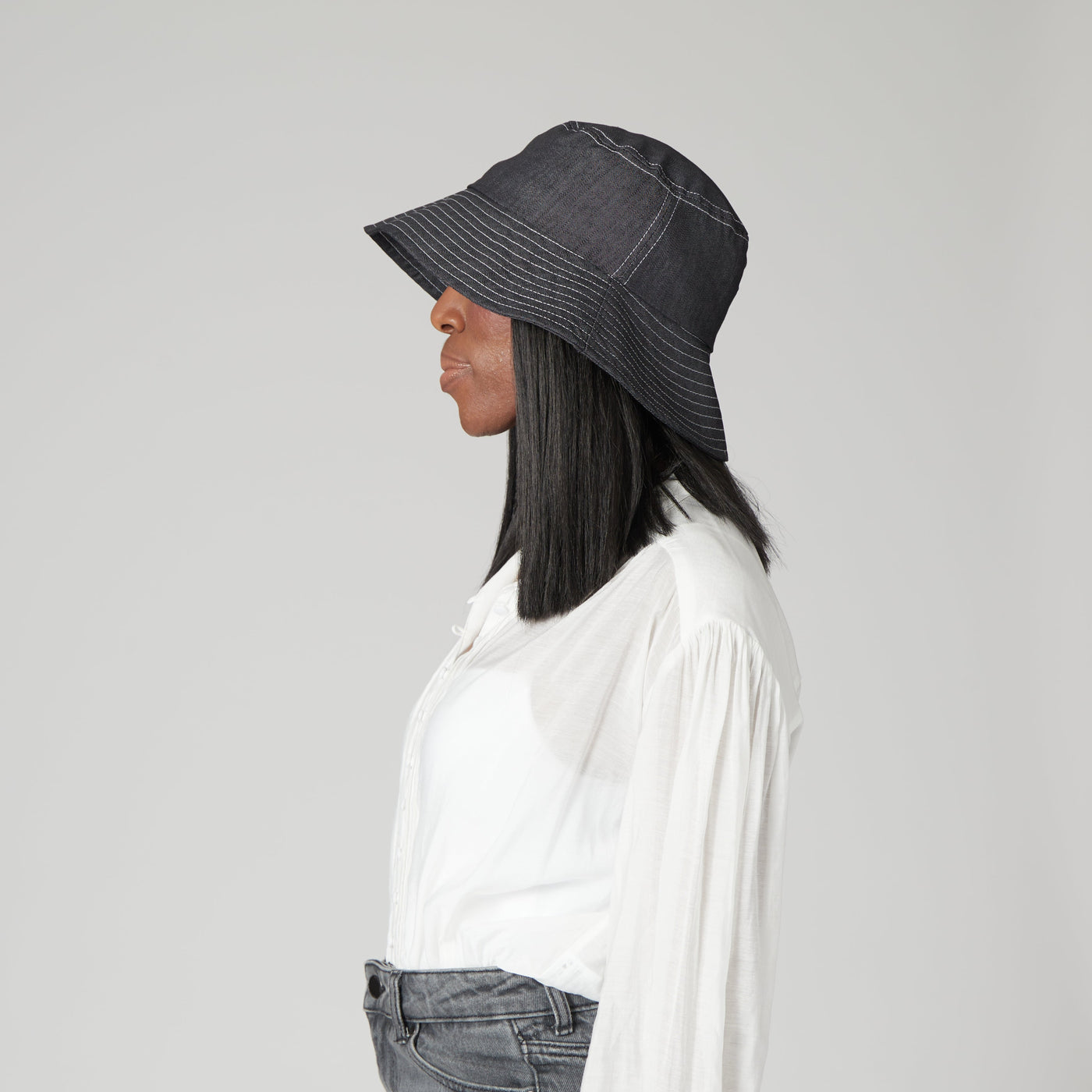 BUCKET - Chambray Bucket Hat