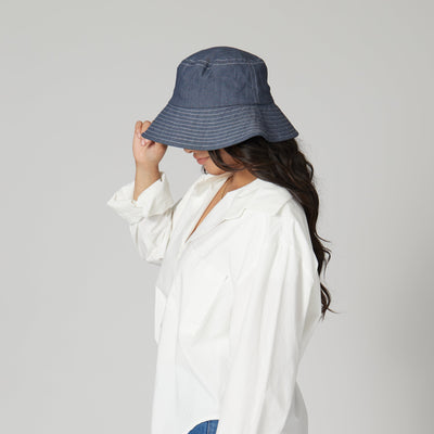 BUCKET - Chambray Bucket Hat