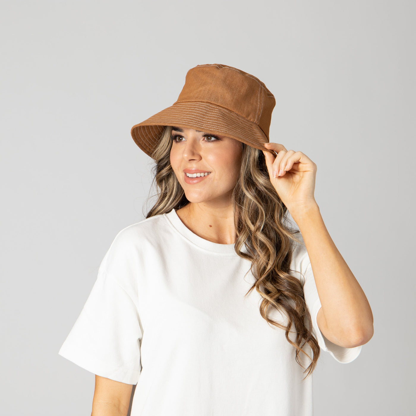 BUCKET - Chambray Bucket Hat