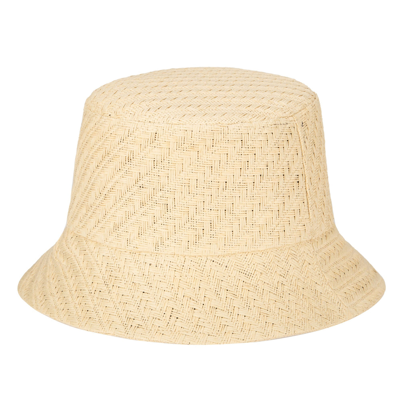 BUCKET - Women's Textured Woven Bucket Hat