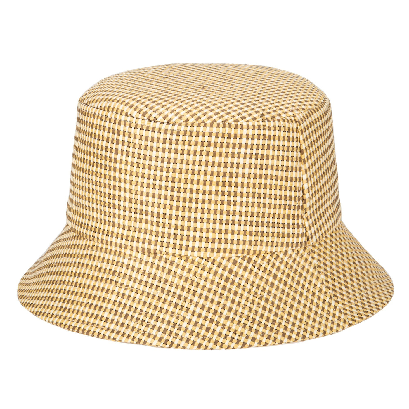 BUCKET - Women's Textured Woven Bucket Hat
