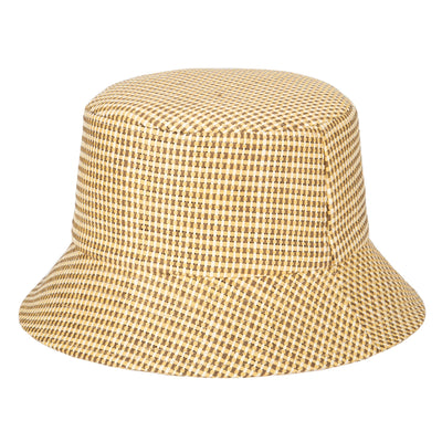 BUCKET - Women's Textured Woven Bucket Hat