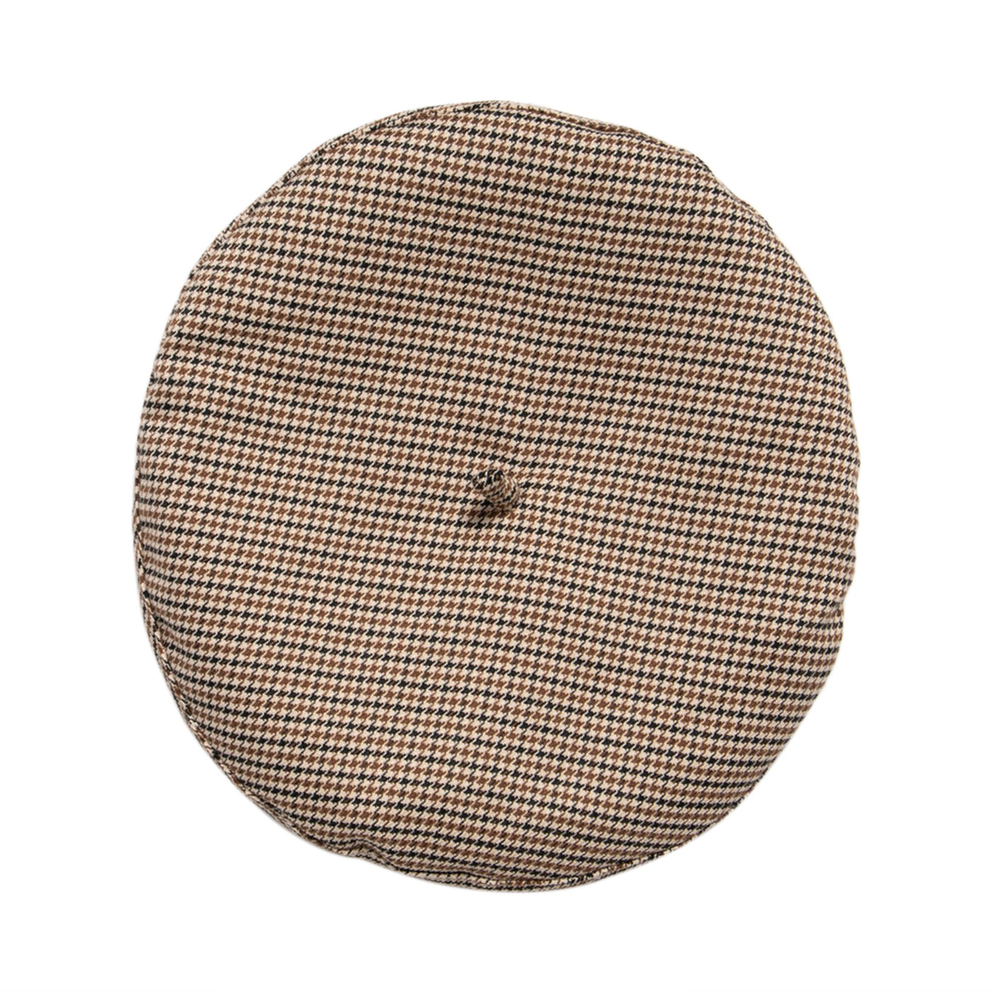 BERET - Women's Plaid Beret W/ Faux Suede Band