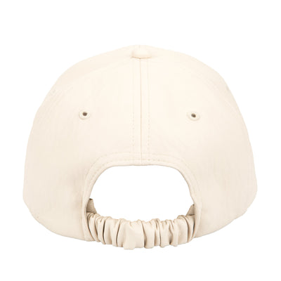 CAP - Women's Faux Leather Ball Cap W/ Elastic