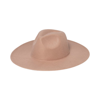 FEDORA - Women's Faux Felt Wide Brim Fedora