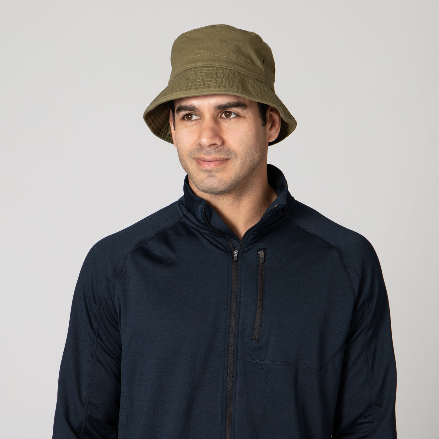 OUTDOOR - Men's Washed Cotton Bucket With Side Grommets