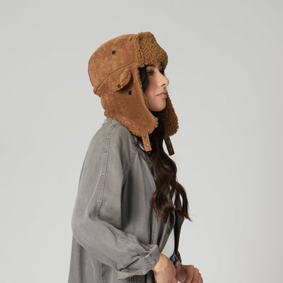 TRAPPER - Faux Suede Trapper