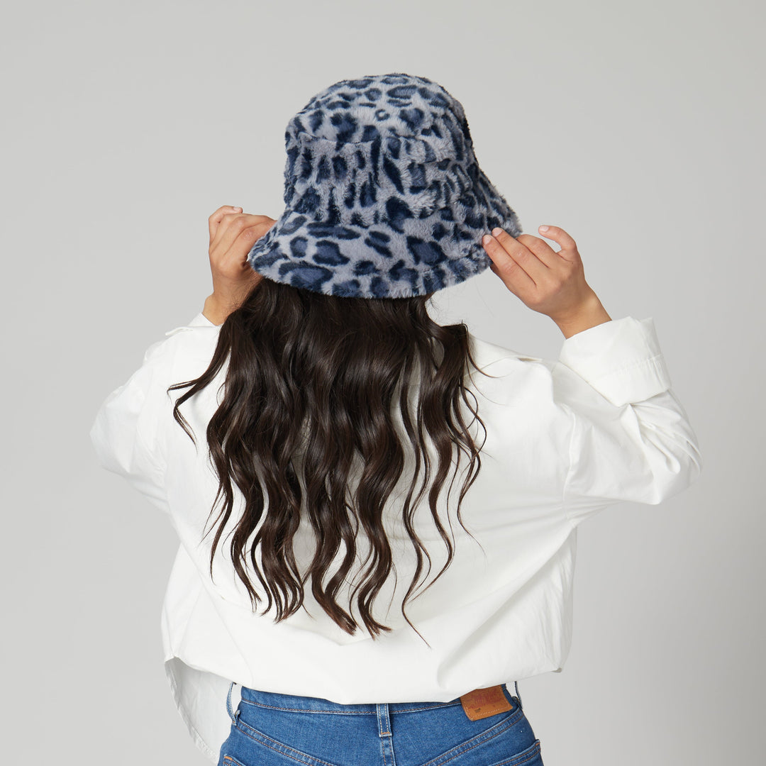 Roxie - 6 Panel Bucket Hat with Leopard Pattern – San Diego