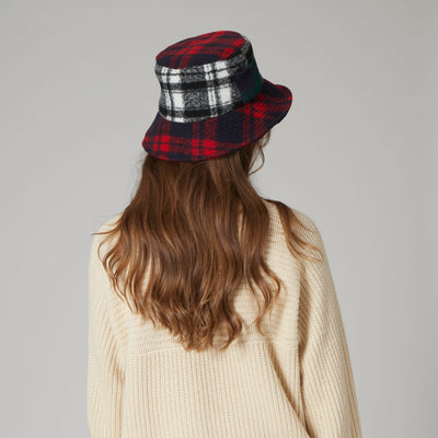 BUCKET - Anita Mixed Plaid Bucket