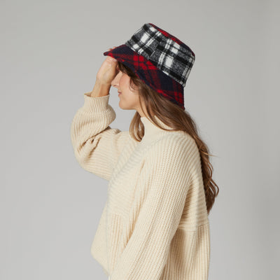 BUCKET - Anita Mixed Plaid Bucket