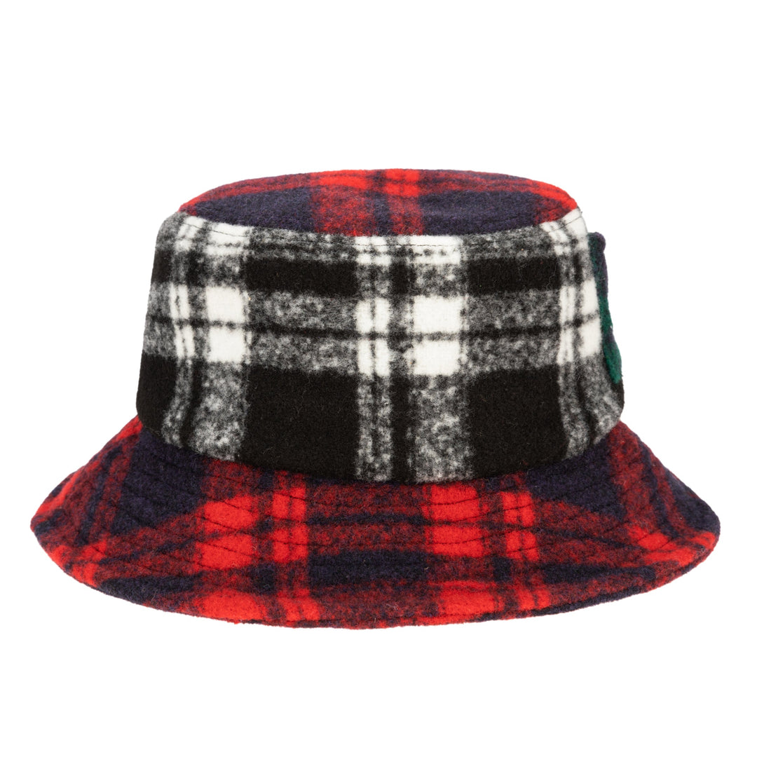 Anita Mixed Plaid Bucket San Diego Hat Company
