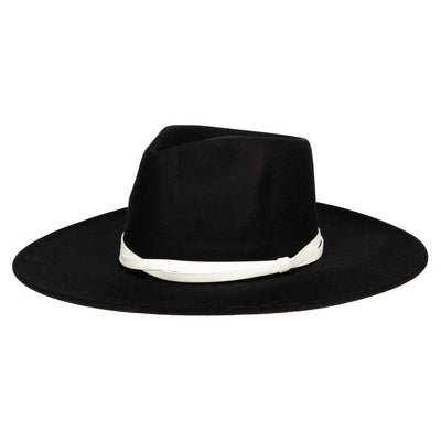 FEDORA - Faux Felt Wide Brim Fedora