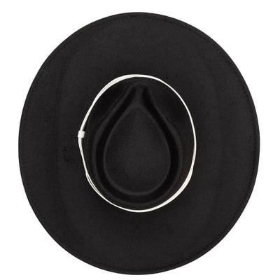 FEDORA - Faux Felt Wide Brim Fedora